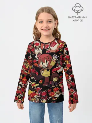 Детский лонгслив / UNDERTALE CHARA