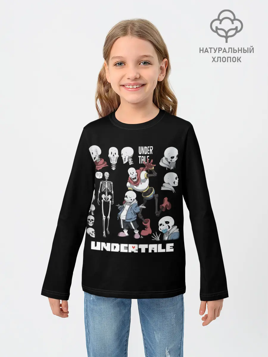 Детский лонгслив / UNDERTALE