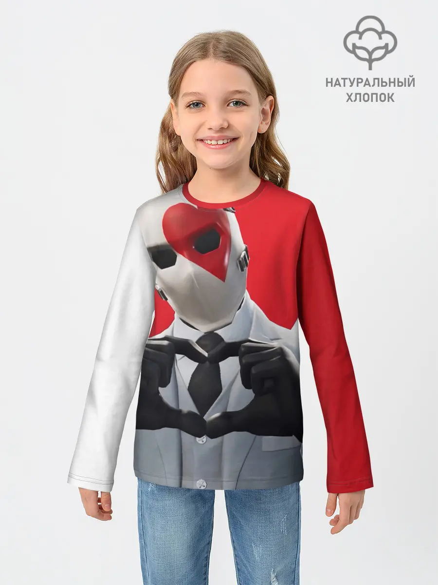 Детский лонгслив / Fortnite