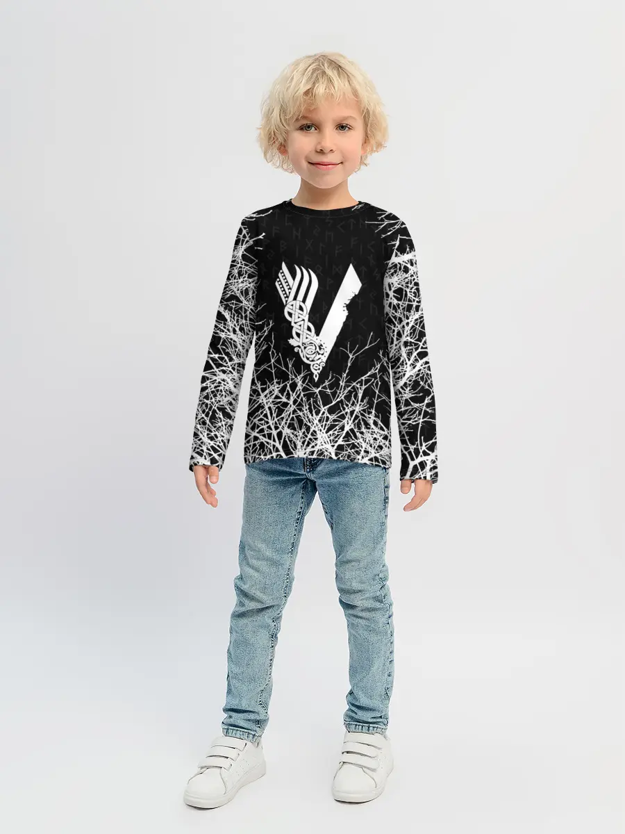 Детский лонгслив / ВИКИНГИ