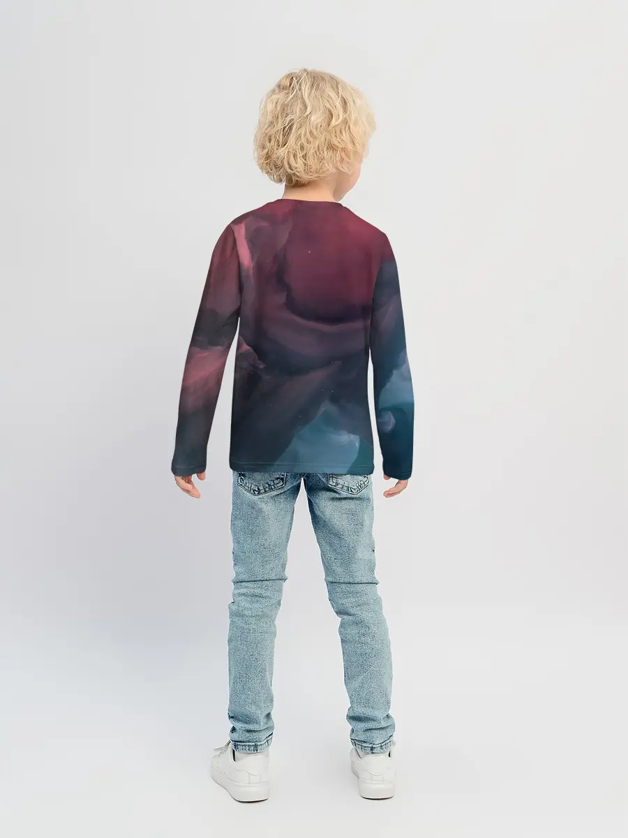 Детский лонгслив / Танцующие коты