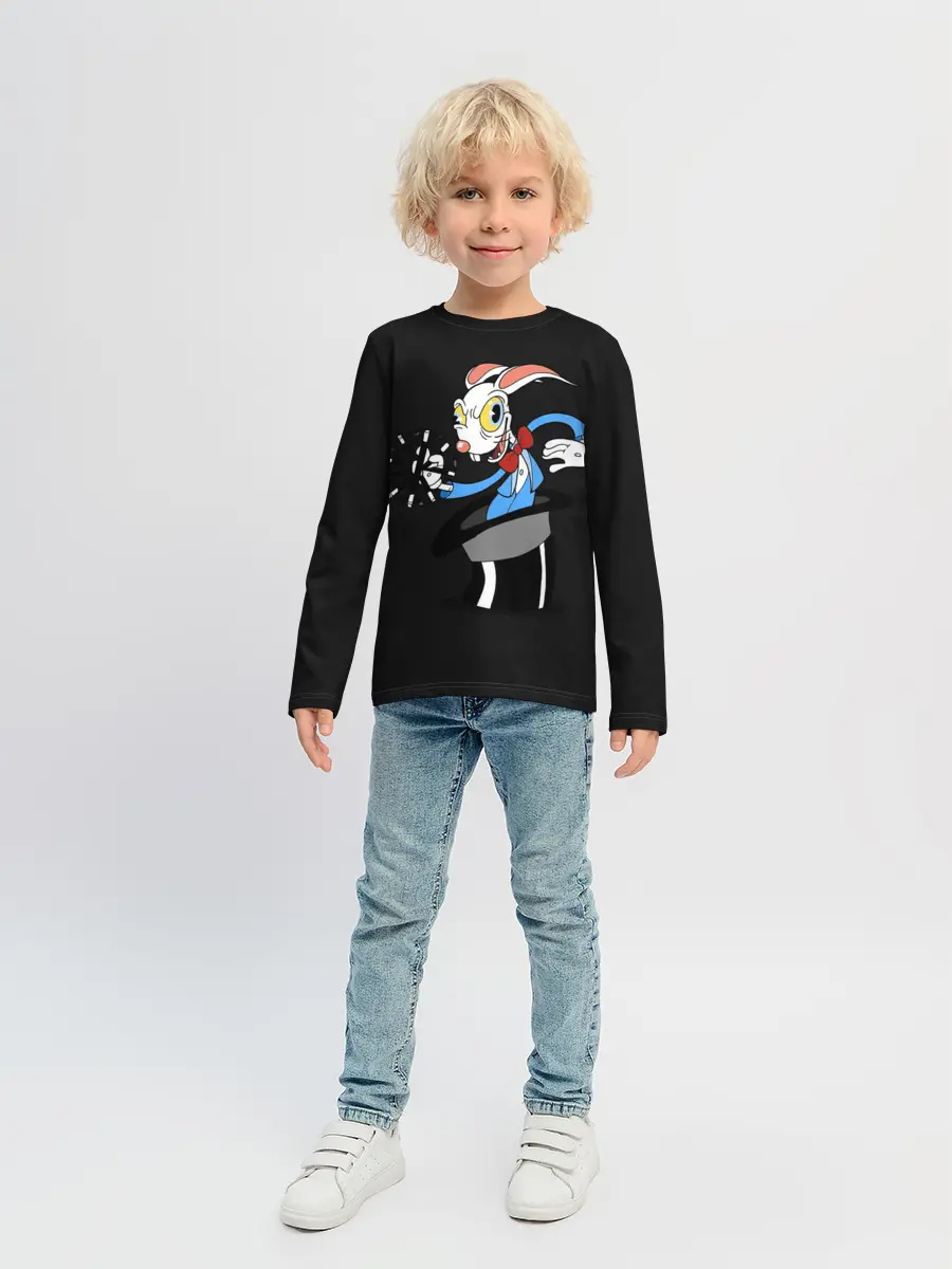 Детский лонгслив / Cuphead - Хопус Покус