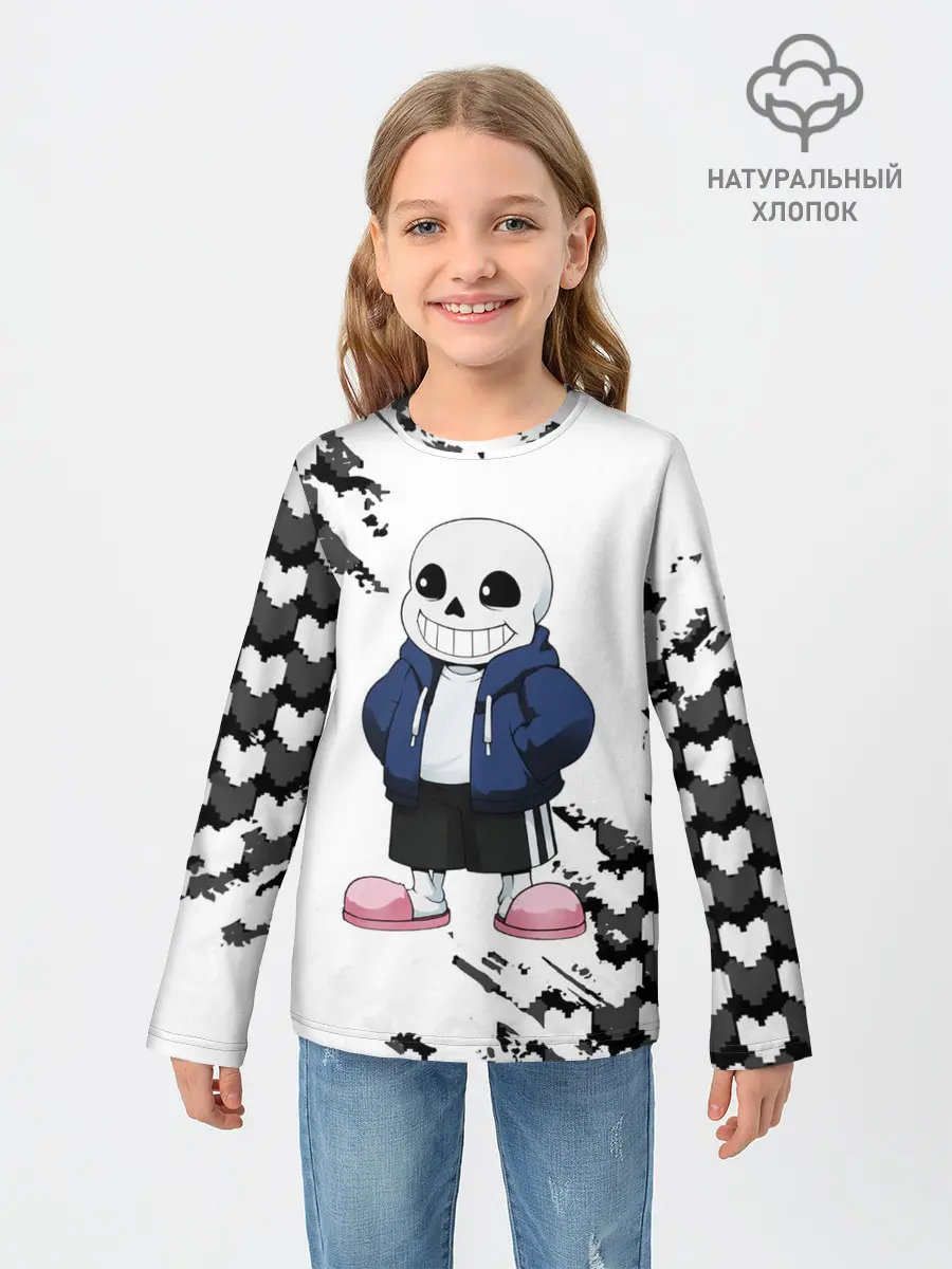 Детский лонгслив / UNDERTALE