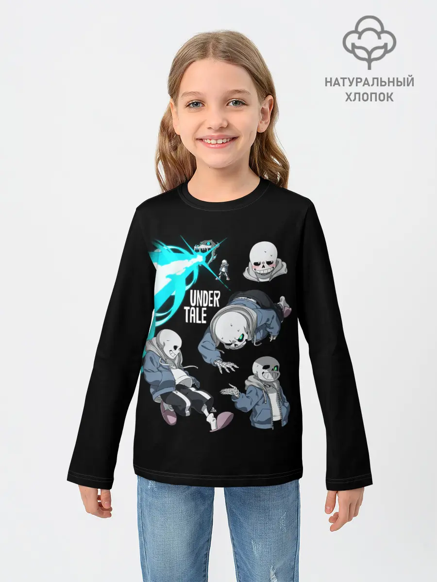 Детский лонгслив / UNDERTALE
