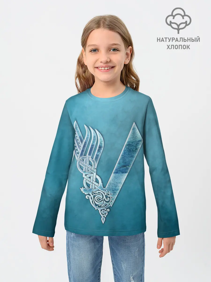 Детский лонгслив / vikings