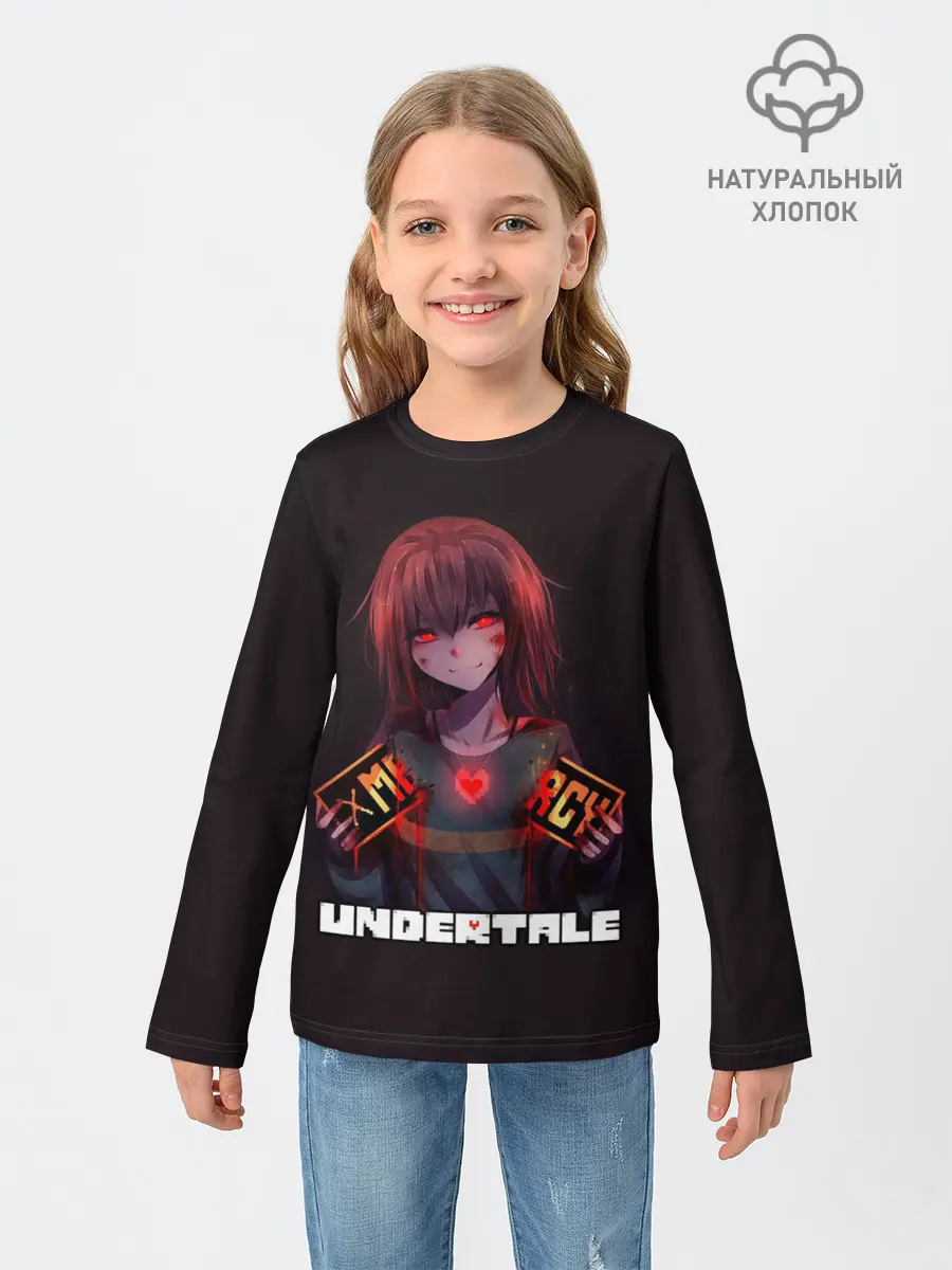 Детский лонгслив / UNDERTALE