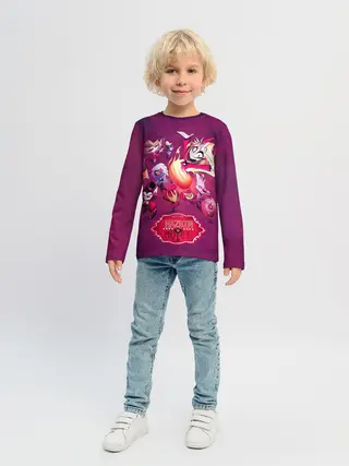 Детский лонгслив / Hazbin Hotel