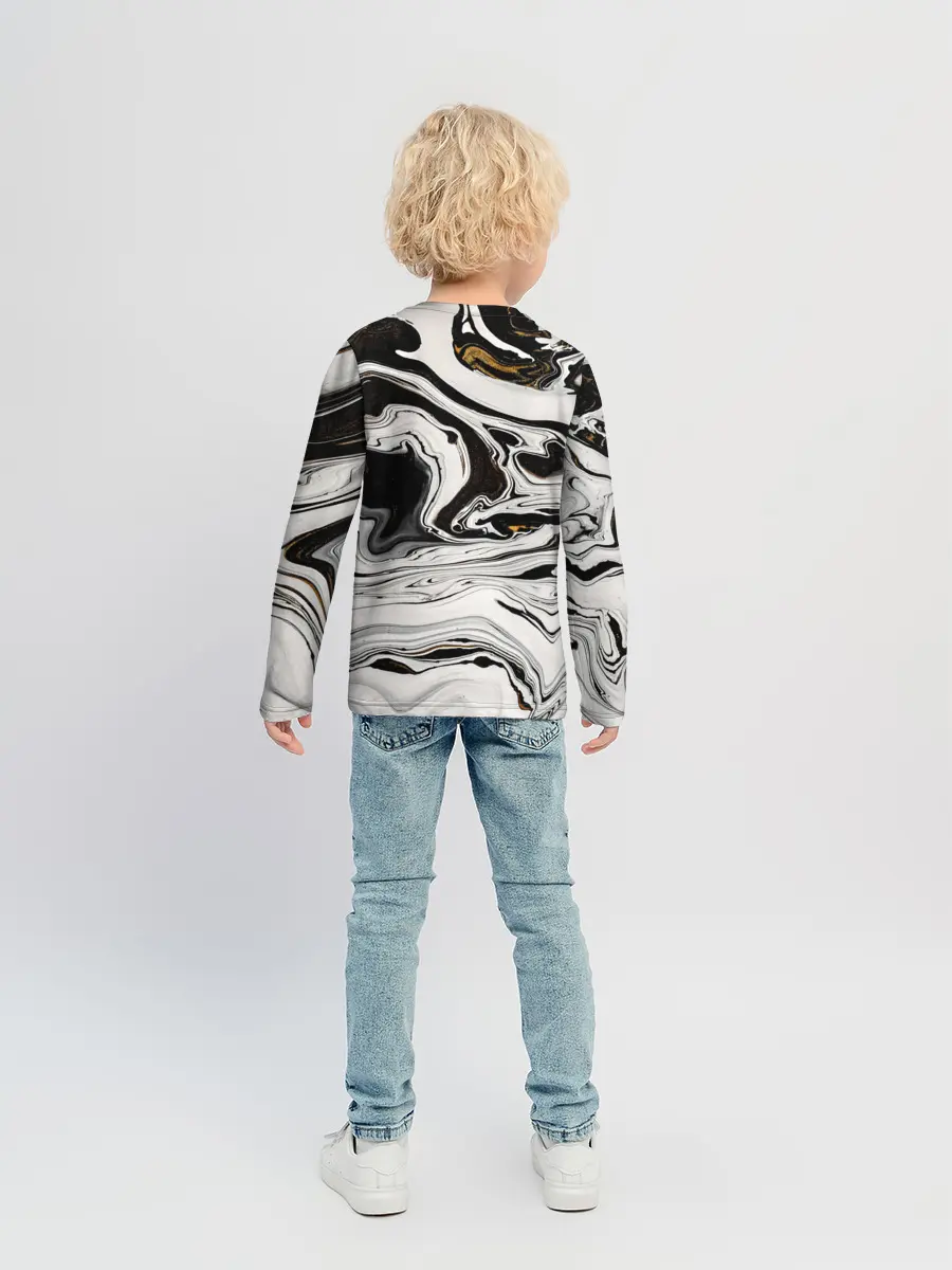 Детский лонгслив / woman yelling at cat