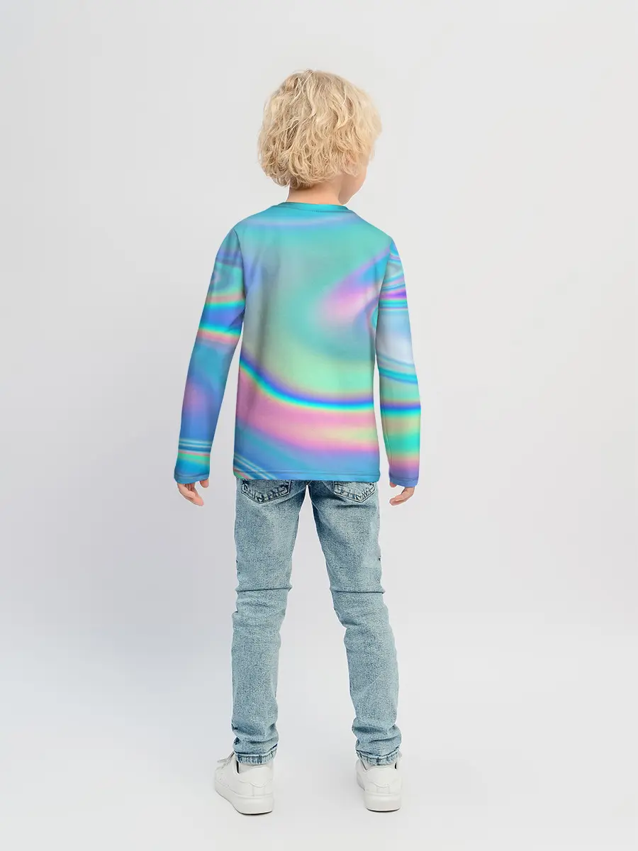 Детский лонгслив / woman yelling at cat