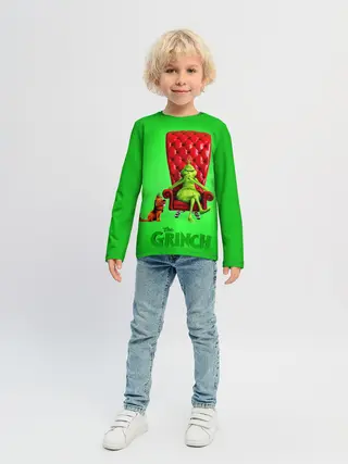 Детский лонгслив / The Grinch