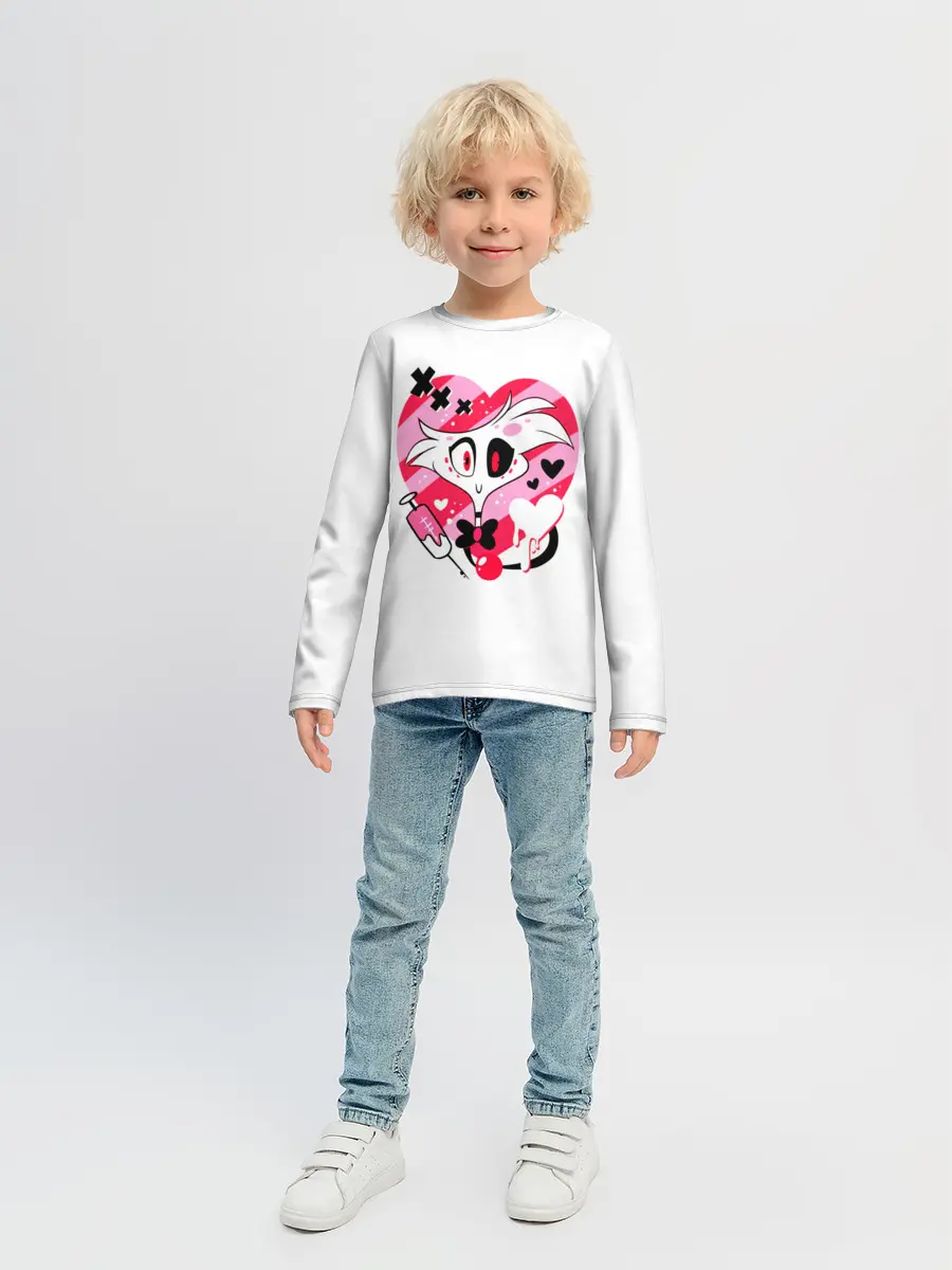 Детский лонгслив / Hazbin Hotel