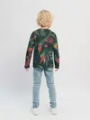 Детский лонгслив / Тропический комуфляж