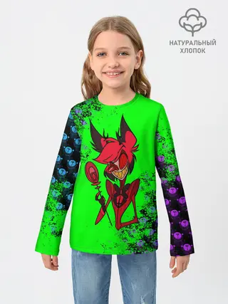 Детский лонгслив / Hazbin Hotel Alastor