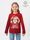 Детский лонгслив / Новогодний Дзюба Russia