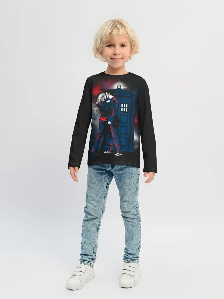 Детский лонгслив / Doctor Who