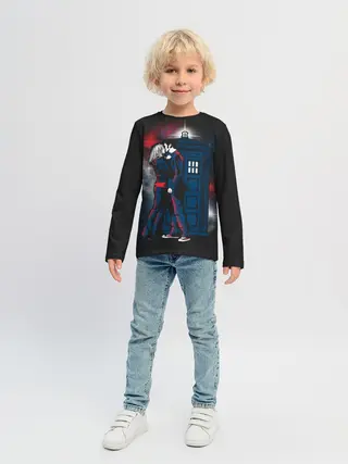 Детский лонгслив / Doctor Who