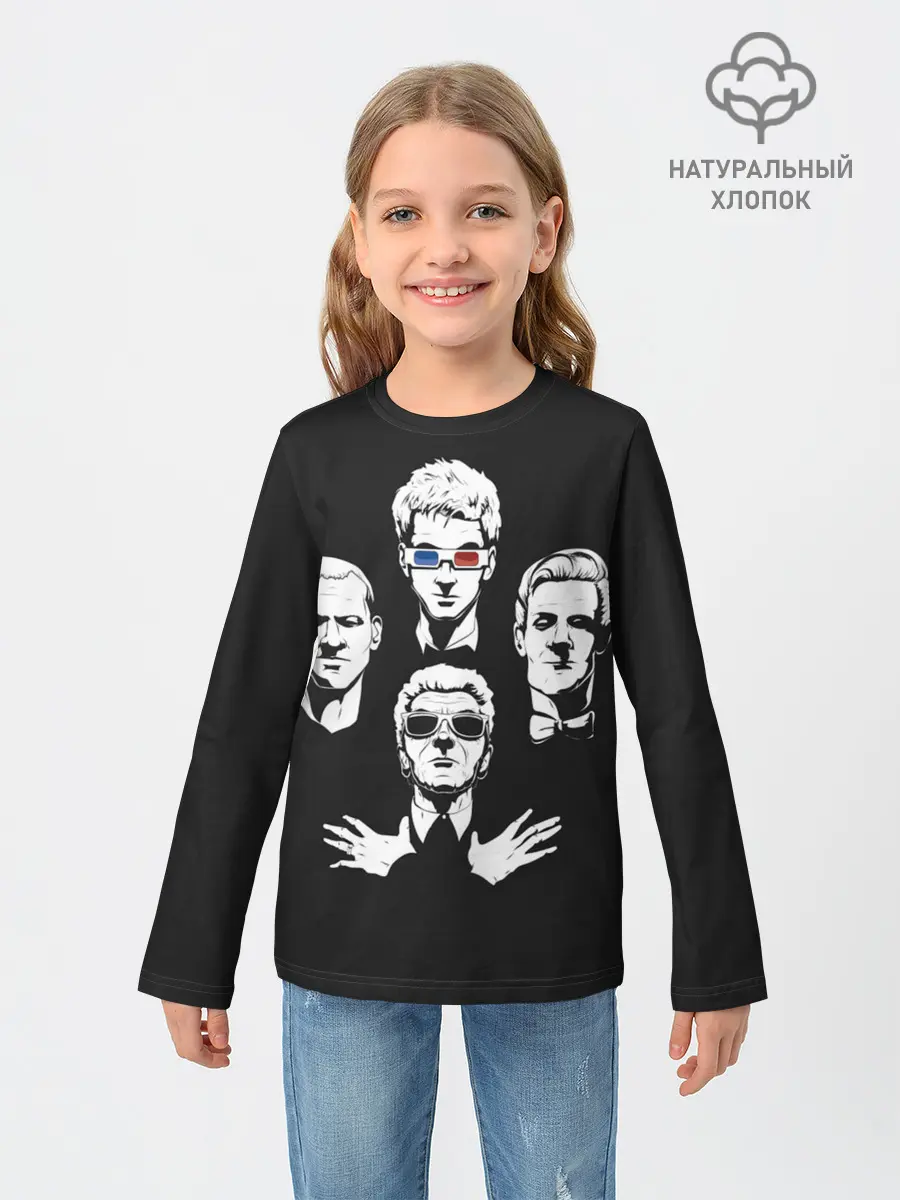 Детский лонгслив / Doctor Who