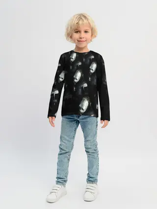 Детский лонгслив / half-life