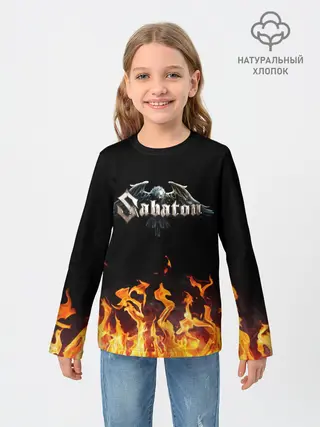 Детский лонгслив / Sabaton