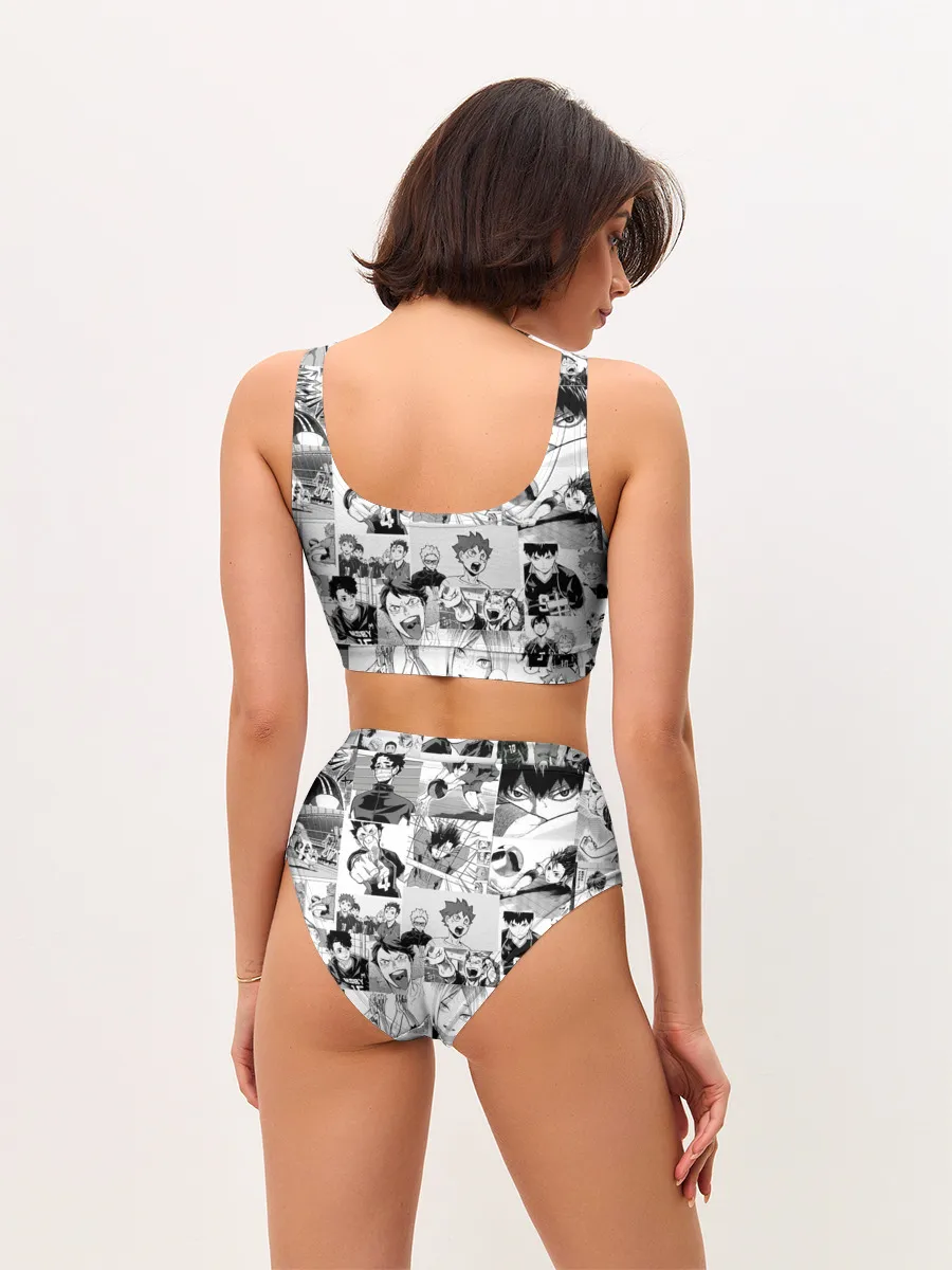 Женские топ и трусы / Haikyu pattern