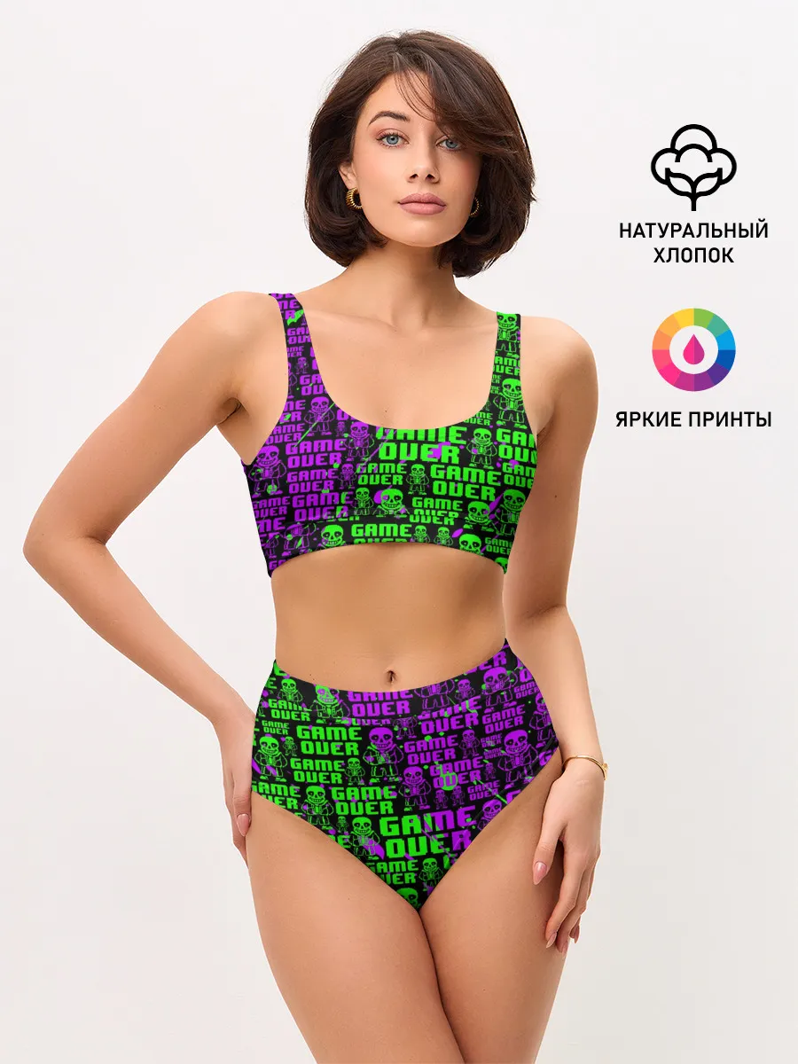 Женские топ и трусы / UNDERTALE