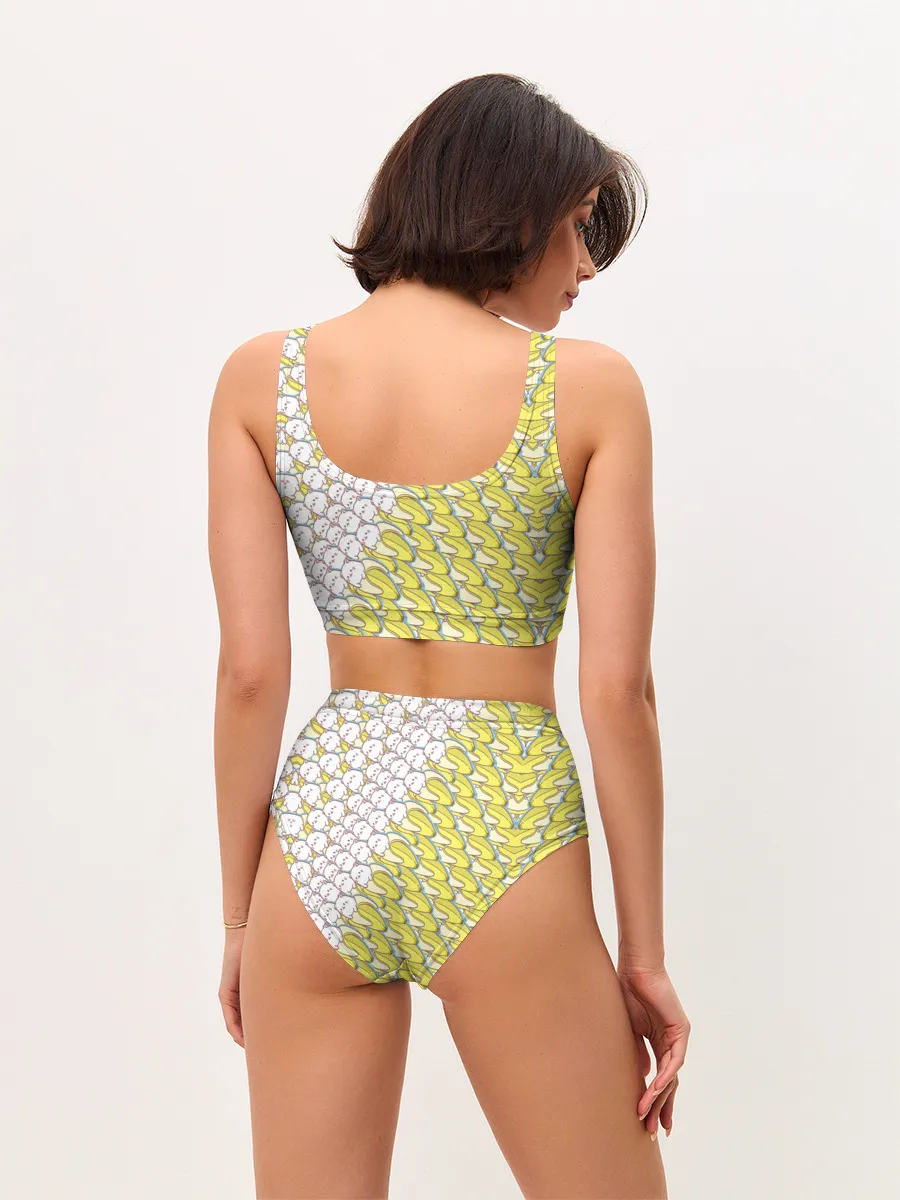 Женские топ и трусы / Банана-котики