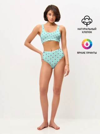 Женские топ и трусы / ПОНЧИК И МОРОЖЕНКА
