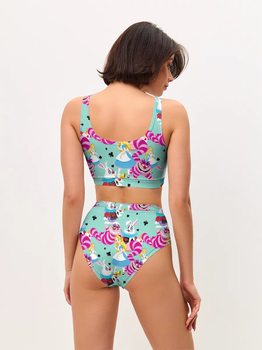 Женские топ и трусы / Alice in Wonderland