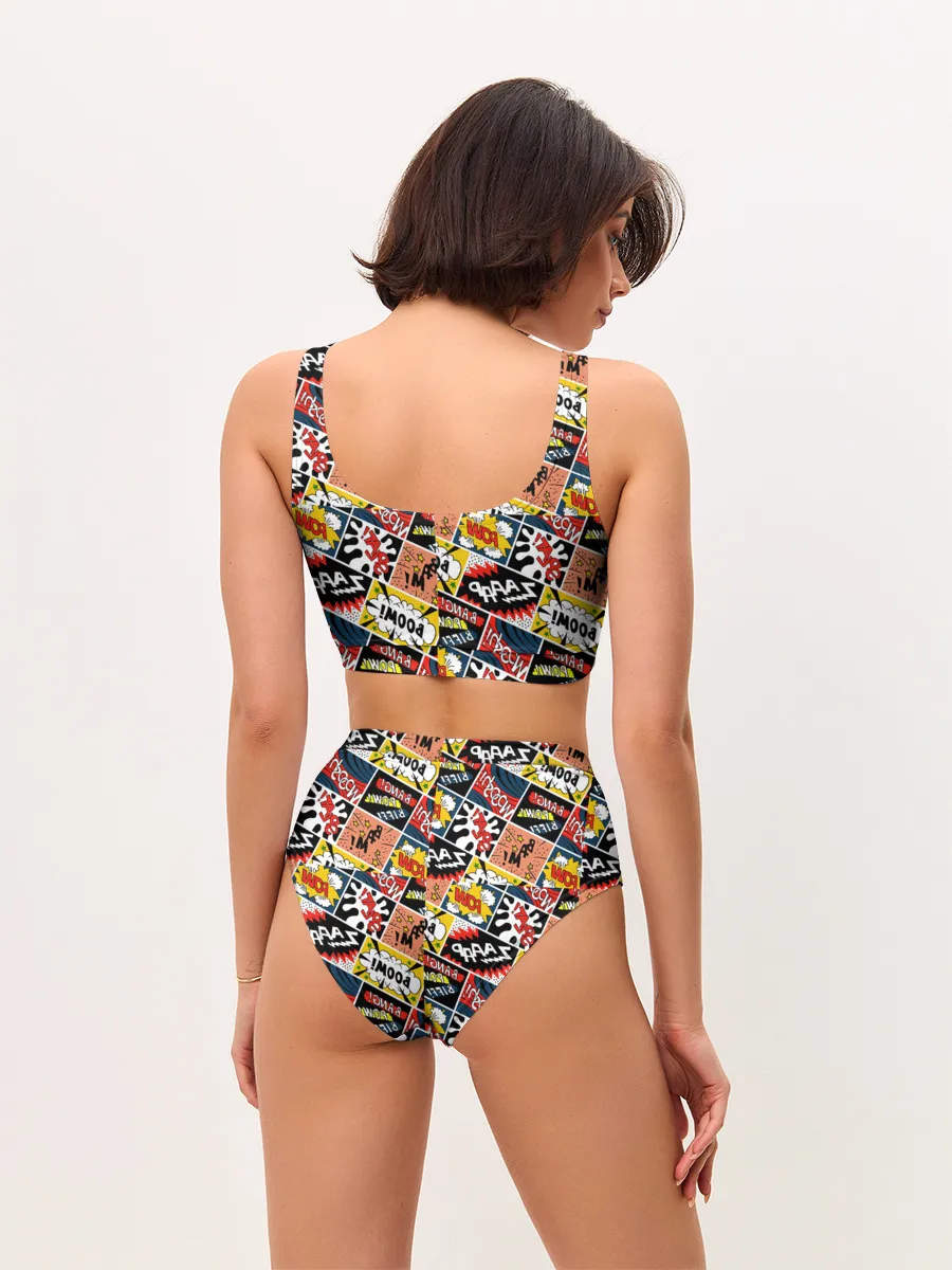 Женские топ и трусы / Взрывы