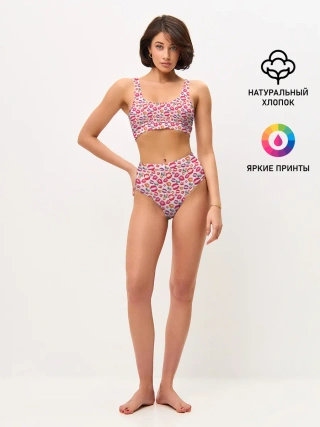 Женские топ и трусы / Kiss