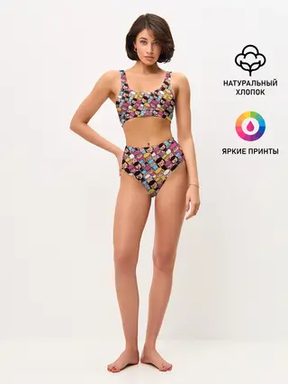 Женские топ и трусы / Альпаки