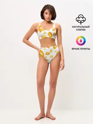 Женские топ и трусы / BITCOIN КРИПТОВАЛЮТА | CRYPTOCURRENCIES