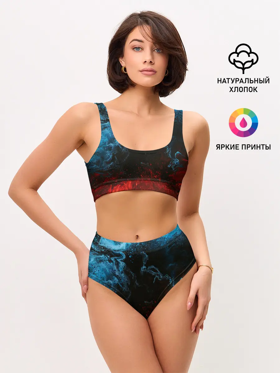 Женские топ и трусы / Огонь И Вода