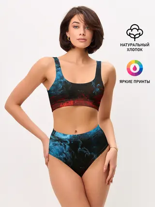 Женские топ и трусы / Огонь И Вода