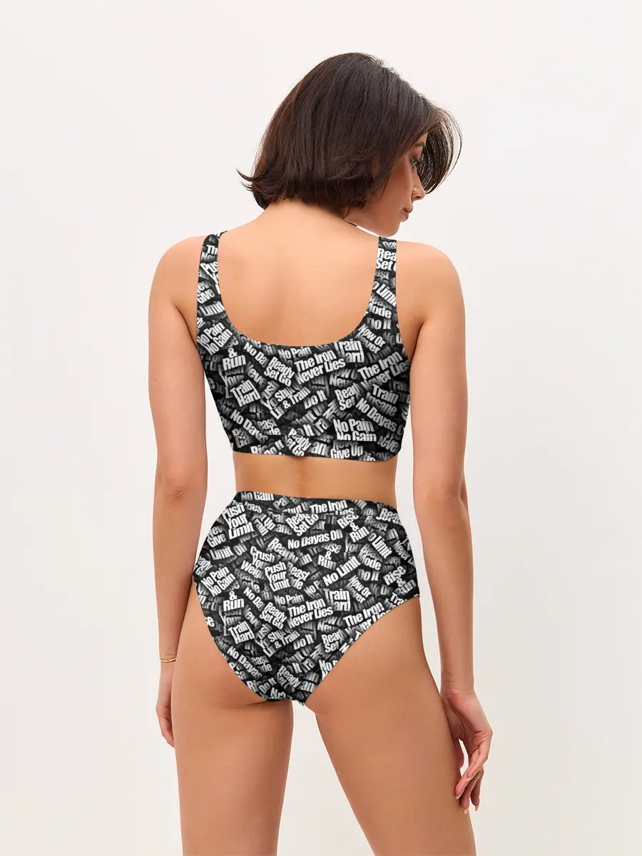 Женские топ и трусы / Спортивная мотивация