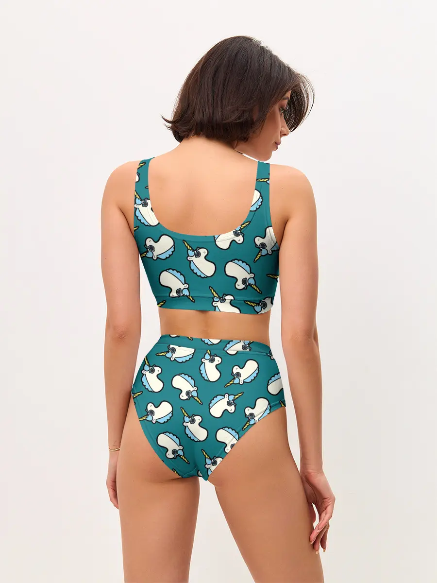 Женские топ и трусы / Крутые Единороги