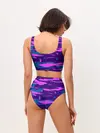Женские топ и трусы / CYBERSTYLE NEON CAMOUFLAGE