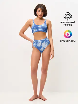 Женские топ и трусы / ОБЛАКА