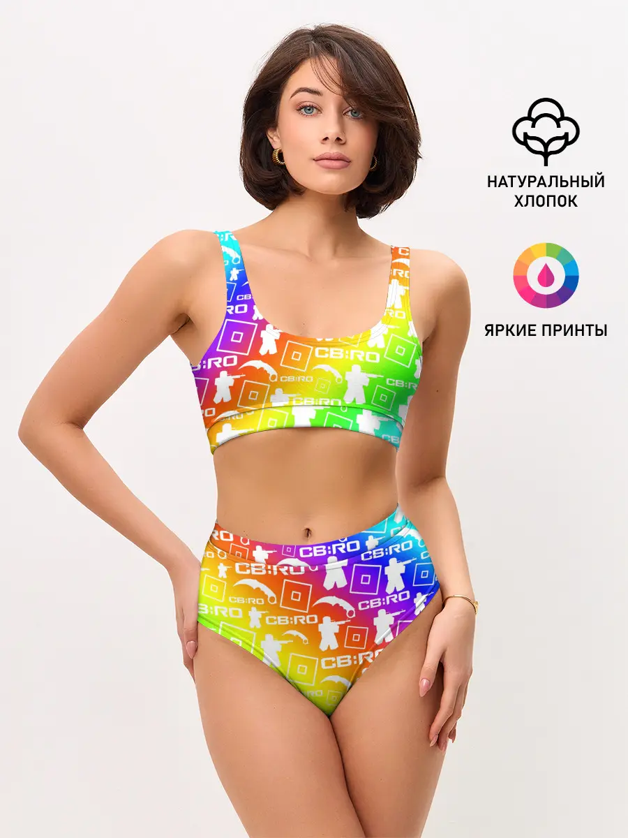 Женские топ и трусы / COUNTER BLOX