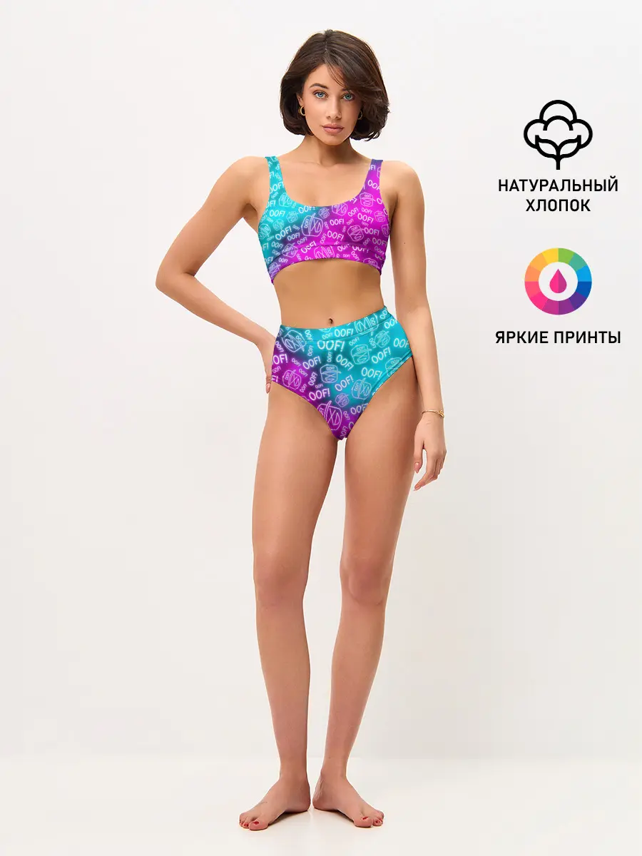 Женские топ и трусы / OOF ROBLOX