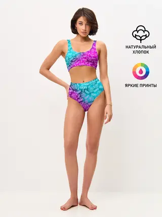 Женские топ и трусы / OOF ROBLOX