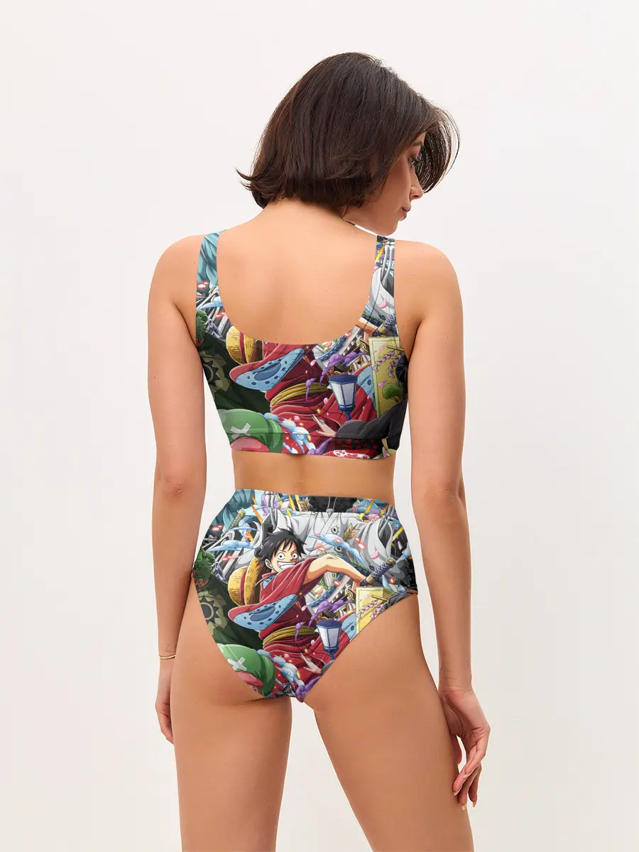 Женские топ и трусы / One Piece стикербомбинг
