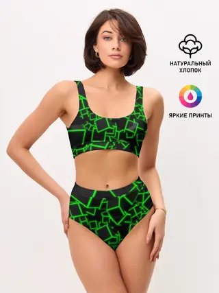 Женские топ и трусы / Cyber cube