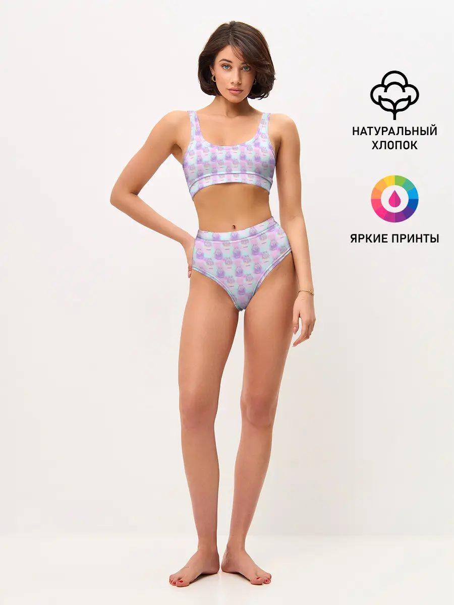 Женские топ и трусы / Близнецы