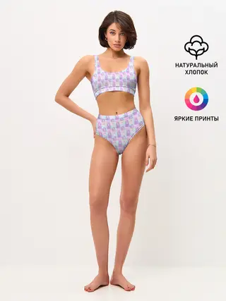 Женские топ и трусы / Дева