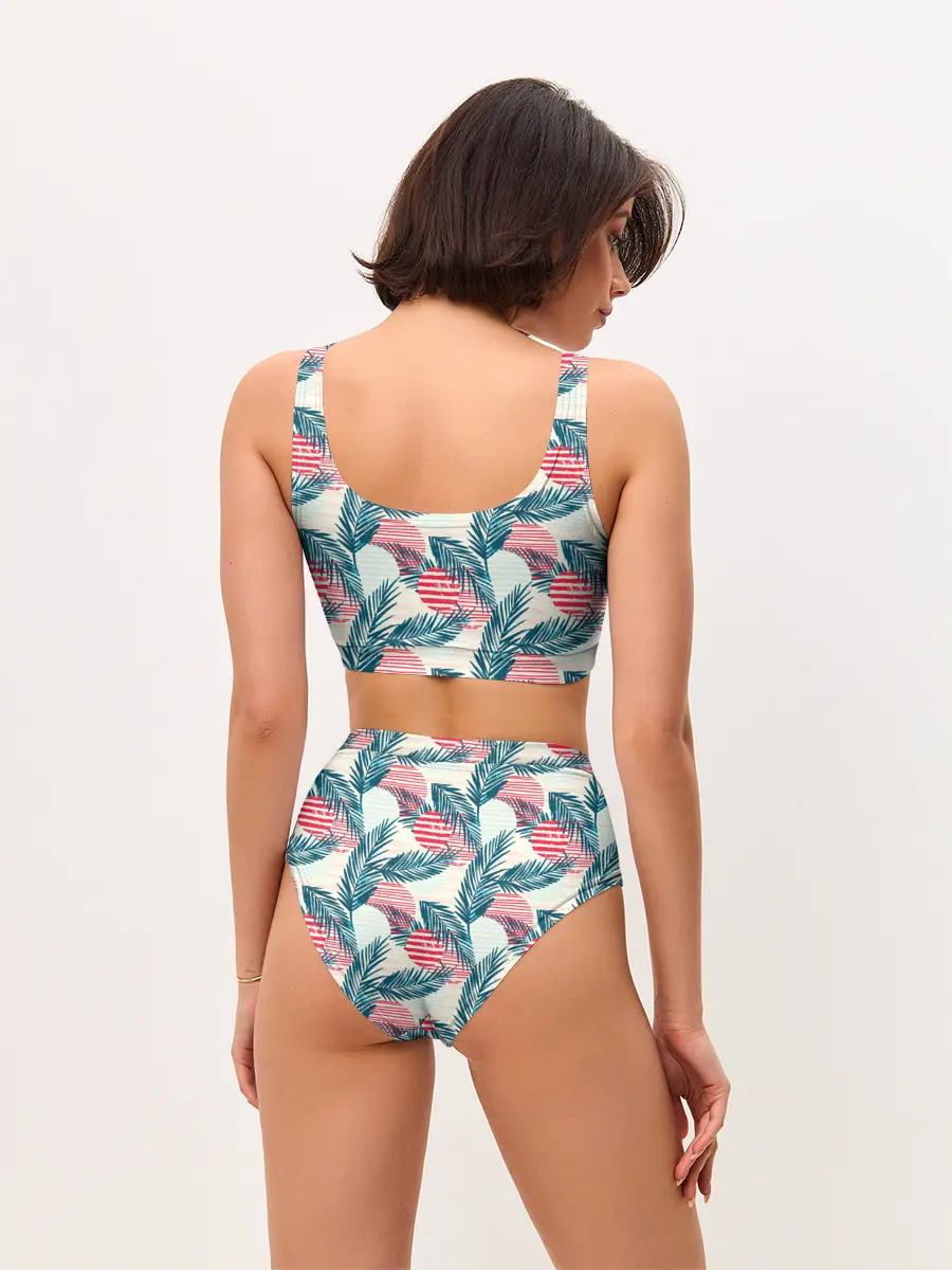 Женские топ и трусы / Ретро арт