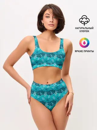 Женские топ и трусы / Рак