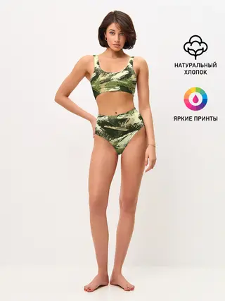 Женские топ и трусы / КАМУФЛЯЖ