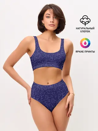 Женские топ и трусы / Знаки Зодиака