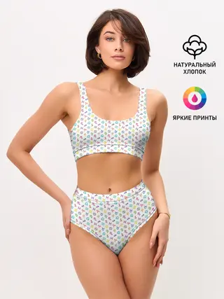 Женские топ и трусы / Знаки Зодиака